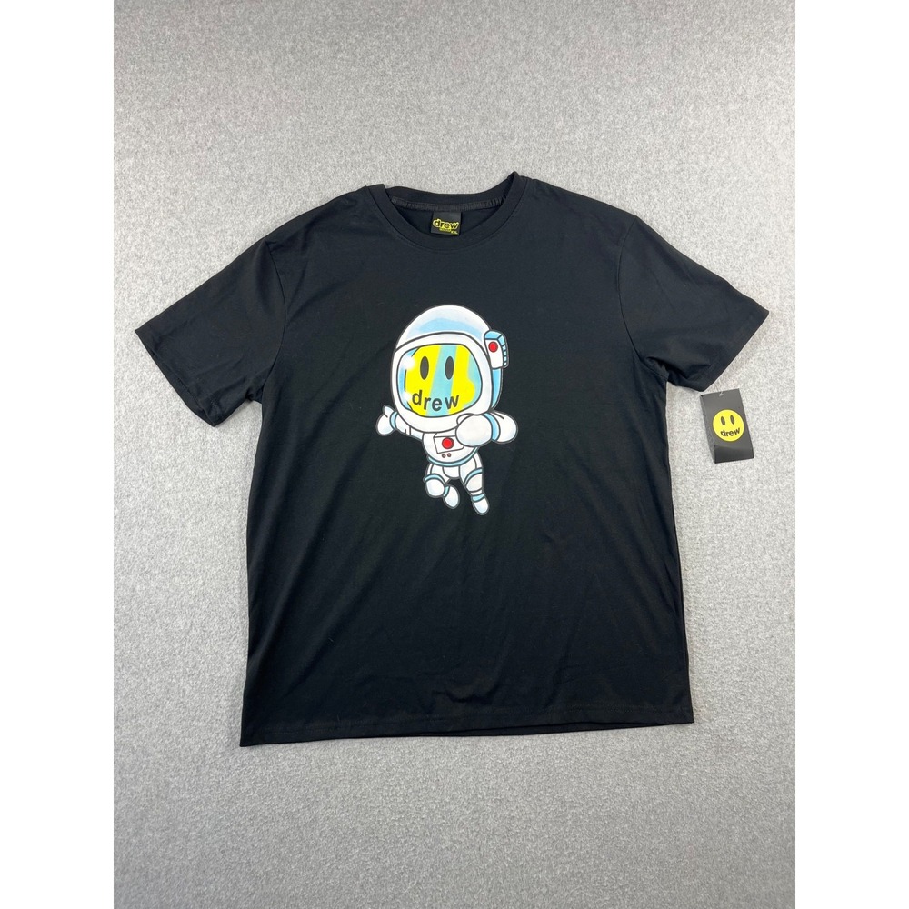 Drew House Cosmo Drew T Shirt Mens 2XL Black Justin Bieber Streetwear Skater